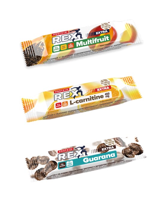 Протеиновый батончик «ProteinRex» EXTRA (25% протеина) от ProteinRex
