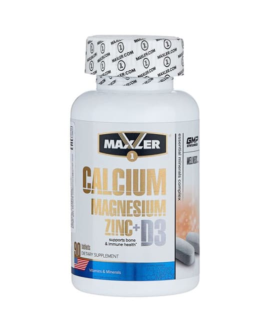 Calcium Magnesium Zinc + D3 от Maxler