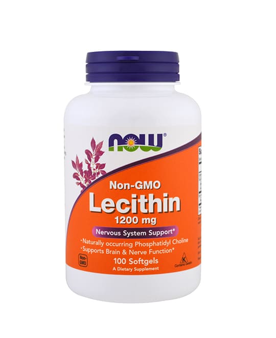 Lecithin 1200 mg 100 softgels от Now Foods1