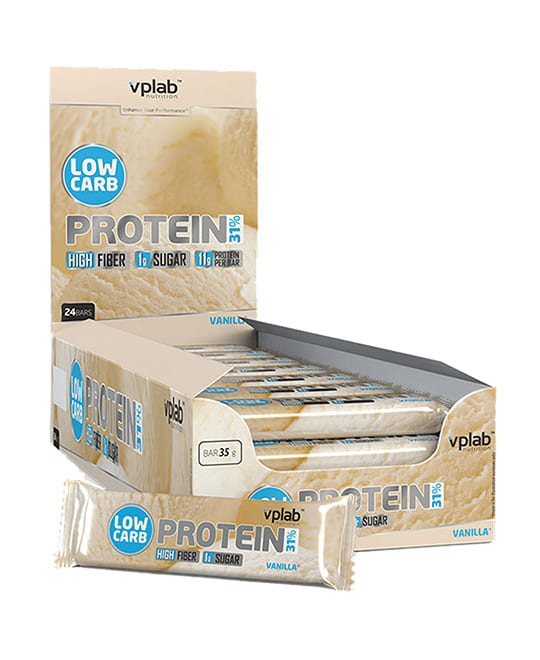Батончик Low Carb Protein Bar от Vplab Nutrition